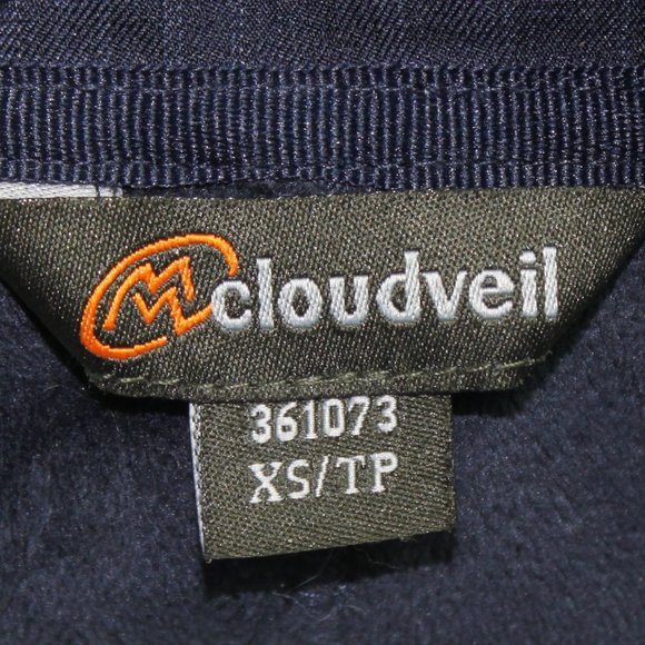 Cloudveil Size XS/TP With Zip-Off HoodieFace - Picture 7 of 7